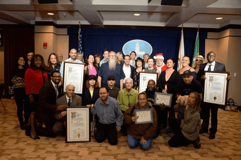 Stay Green Inc. was honored at Van Nuys City Hall on Dec. 1