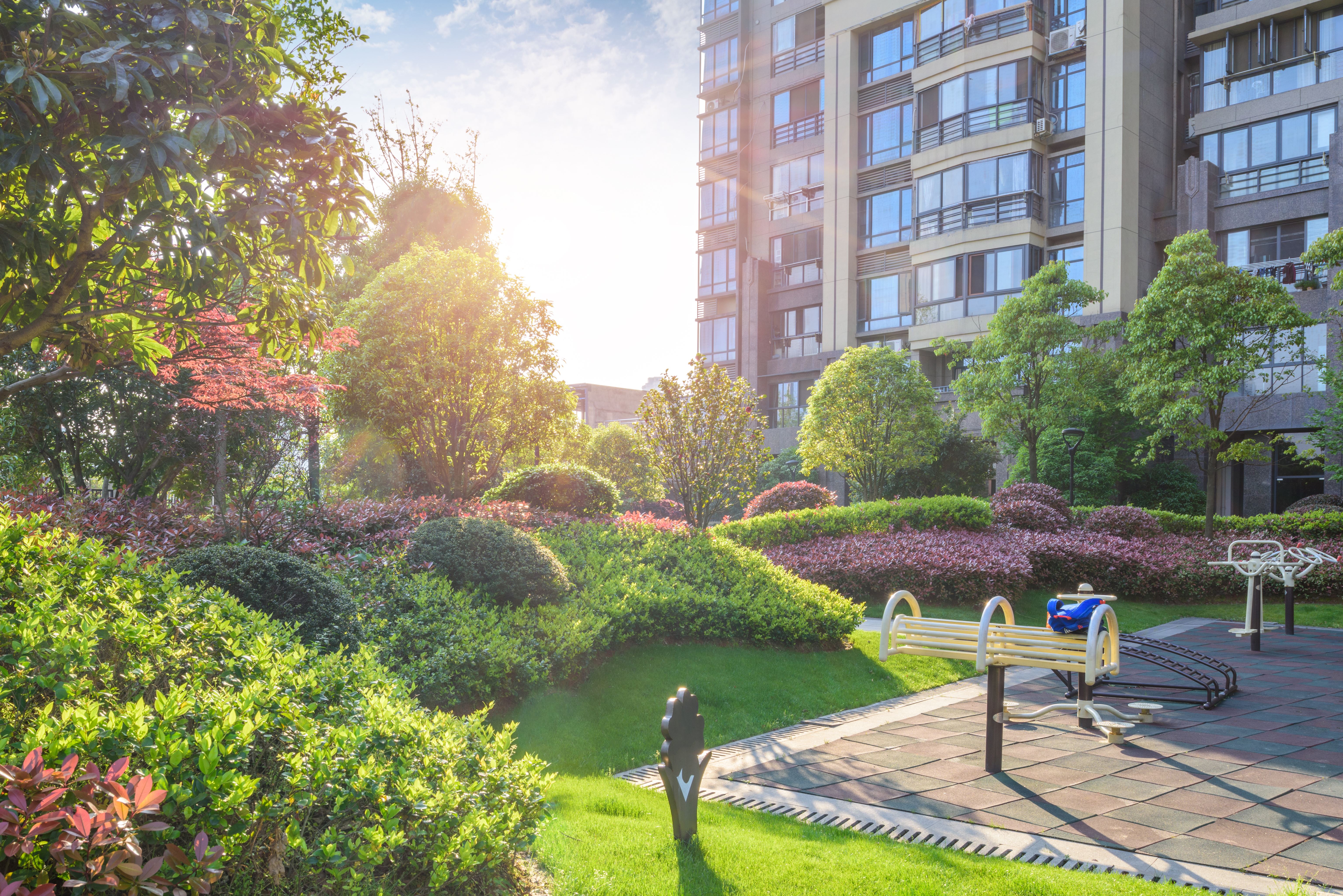 commercial landscape